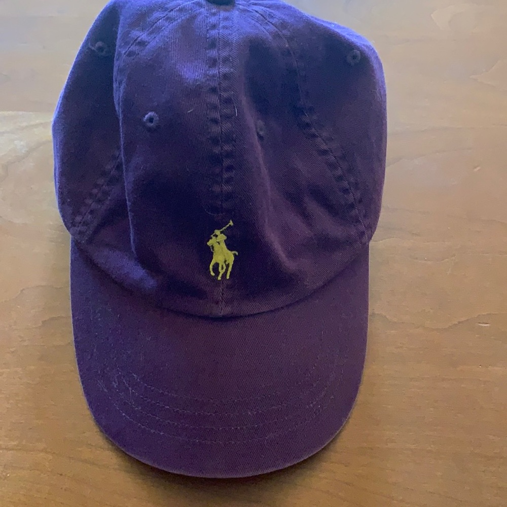 Purple polo dad hat
